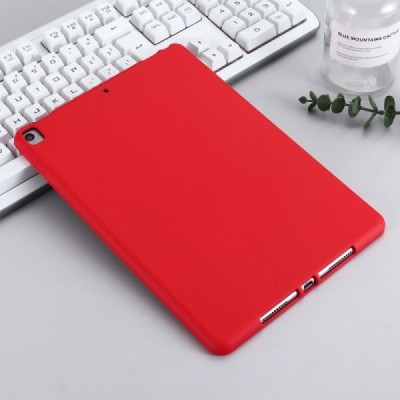 Apple iPad 10.2" (2019, 2020, 2021) „Shell“ cieta silikona (TPU) sarkans apvalks | vacins.lv