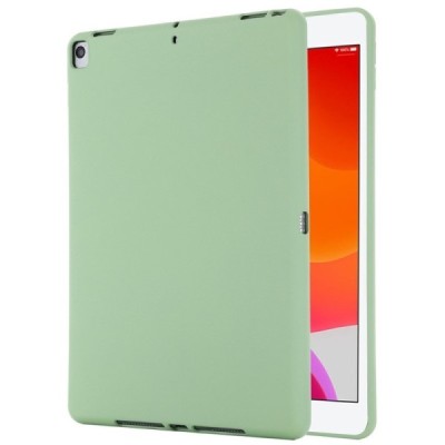 Apple iPad 10.2" (2019, 2020, 2021) „Shell“ cieta silikona (TPU) zaļš apvalks | Vacins.lv