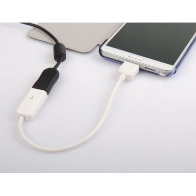 Micro USB 3.0 OTG balts / vacins.lv