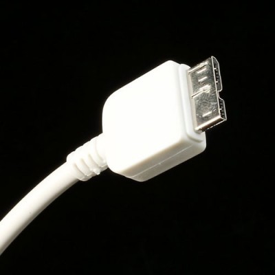 Micro USB 3.0 OTG balts / vacins.lv