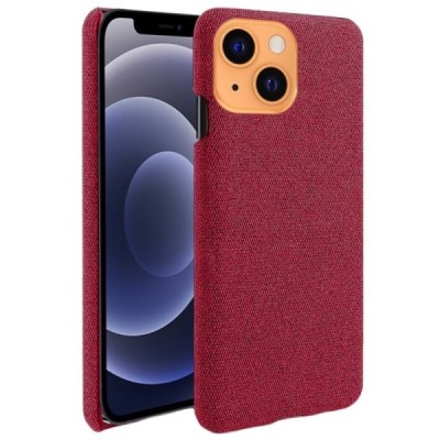 Apple iPhone 13 Mini „Bi-Color“ Splicing sarkans ādas apvalks | Vacins.lv