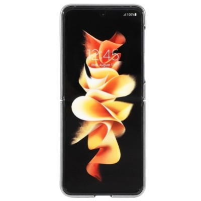 Samsung Galaxy Z Flip3 (F711) Shine Glittery серебристый пластиковый чехол | Vacins.lv