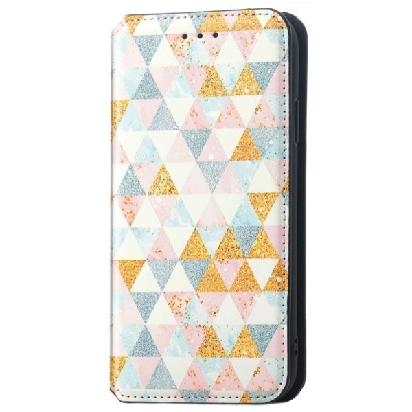 „Caseneo“ Rhombus чехол-книжка - разноцветный (iPhone 13 Pro Max)