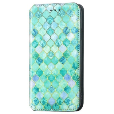 Apple iPhone 13 „Caseneo“ Emerald atvēramais krāsains maciņš | Vacins.lv
