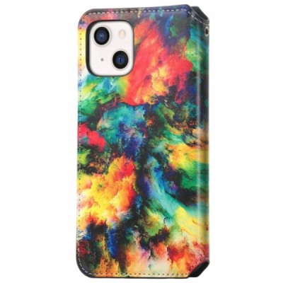 Apple iPhone 13 Mini „Caseneo“ Cloud atvēramais krāsains maciņš | Vacins.lv