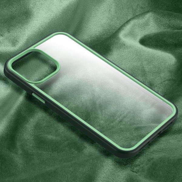 „X-Level“ Colorful чехол - прозрачный,зелёный (iPhone 13 Mini)