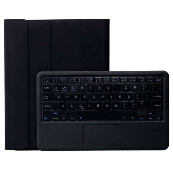 Atvēramais futrālis ar tastatūra - melns (iPad Air 2013 / iPad Air 2 / iPad 9.7" 2017 / iPad 9.7" 2018 / iPad Pro 9.7)