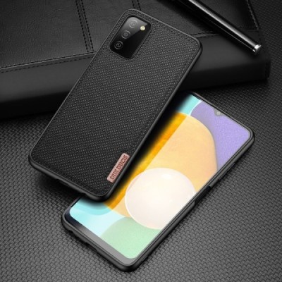 Samsung Galaxy A03s SM-A037G „Dux Ducis“ Fino melns apvalks | vacins.lv