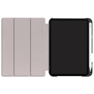 Apple iPad mini 6 2021 „Stylus“ золотой кожаный чехол - книжка с местом для стилуса | Vacins.lv
