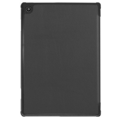 Lenovo Tab M10 FHD REL (X605FC) чёрный кожаный чехол-книжка (складной) | Vacins.lv