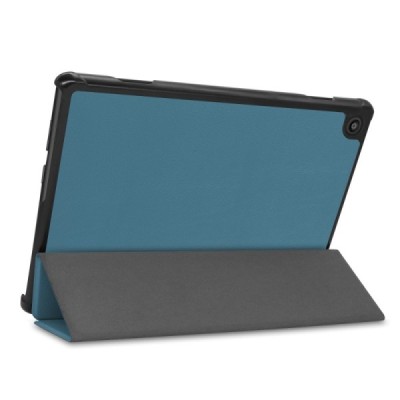 Lenovo Tab M10 FHD REL (X605FC) зелёный кожаный чехол-книжка (складной) | Vacins.lv