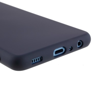 Samsung Galaxy A52 5G (A526B, A525F) „X-Level“ Liquid cieta silikona (TPU) zils apvalks | vacins.lv