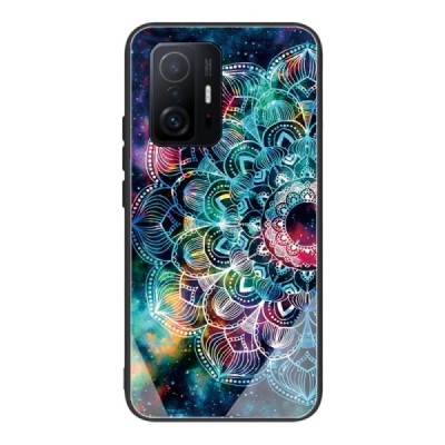 Xiaomi 11T (11T Pro) „Mandala“ Flower твердый силиконовый разноцветный чехол из TPU | Vacins.lv