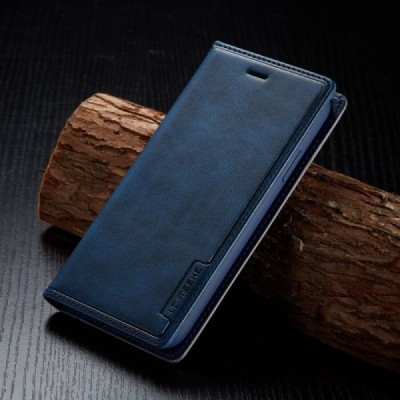 Apple iPhone 11 „Lc.Imeeke“ zils ādas atvērams maciņš | Vacins.lv