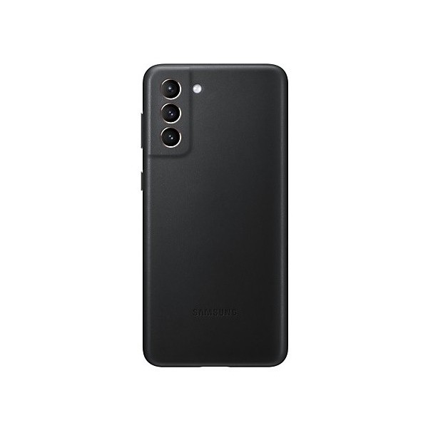 „Samsung“ Leather Cover apvalks - melns (Galaxy S21+)
