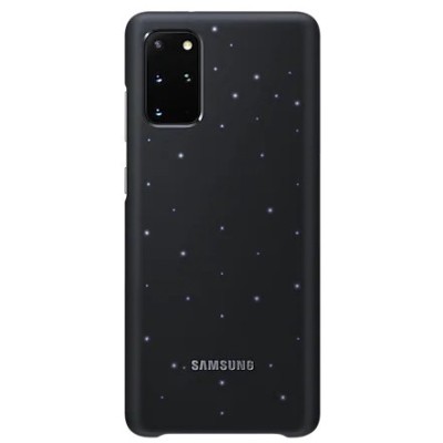 Samsung Galaxy S20+ (G985) Smart Led Cover чёрный пластиковый чехол | Vacins.lv