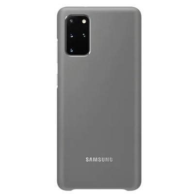 Samsung Galaxy S20+ (G985) Smart Led Cover твердый силиконовый серый чехол | Vacins.lv