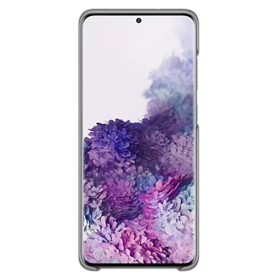Samsung Galaxy S20+ (G985) Smart Led Cover твердый силиконовый серый чехол | Vacins.lv
