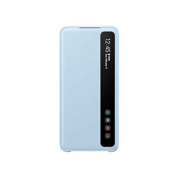 „Samsung“ Smart Clear View Cover чехол-книжка - светло-синий (Galaxy S20)