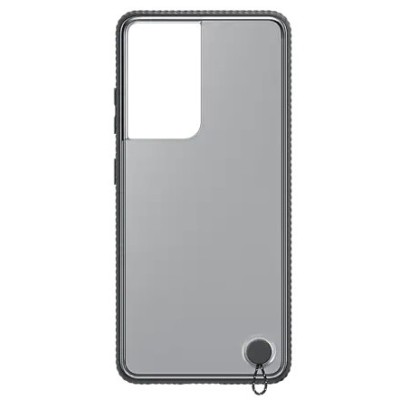 Samsung Galaxy S21 Ultra (G998B) „Samsung“ Clear Protective Cover cieta silikona TPU pelēks apvalks | Vacins.lv