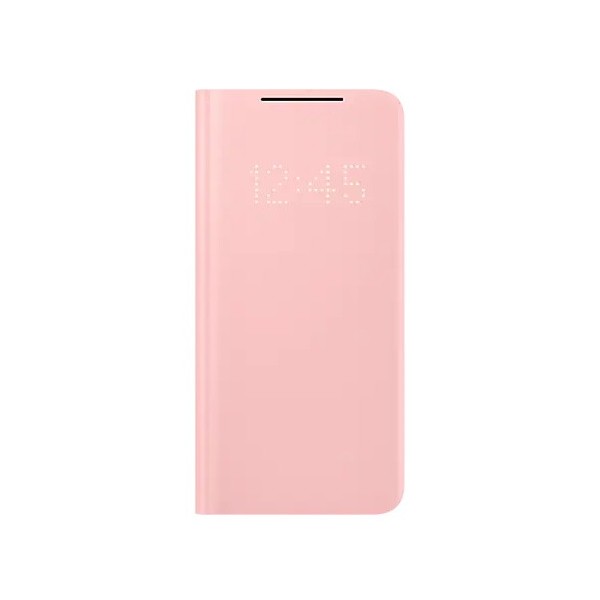 „Samsung“ Smart Led View Cover atvērams maciņš - rozs (Galaxy S21)