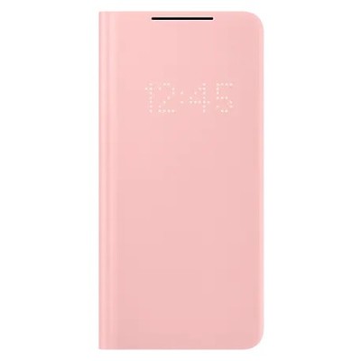 Samsung Galaxy S21+ (G996B) oficiāls Smart Led View Cover atvērams rozs maciņš (maks) | Vacins.lv