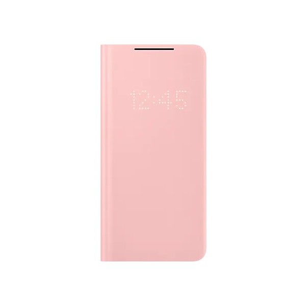 „Samsung“ Smart Led View Cover atvērams maciņš - rozs (Galaxy S21+)