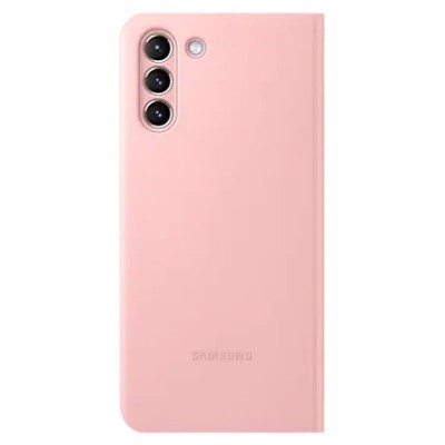 Samsung Galaxy S21+ (G996B) oficiāls Smart Led View Cover atvērams rozs maciņš (maks) | Vacins.lv