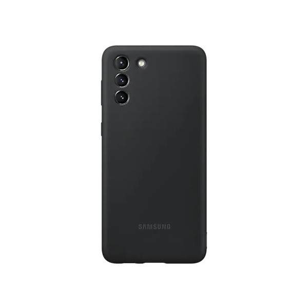 „Samsung“ Silicone Cover apvalks - melns (Galaxy S21+)