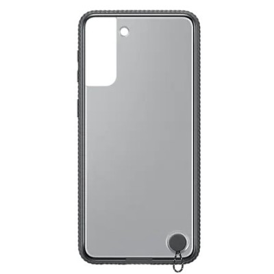 Samsung Galaxy S21+ (G996B) „Samsung“ Clear Protective Cover cieta silikona TPU pelēks apvalks | Vacins.lv