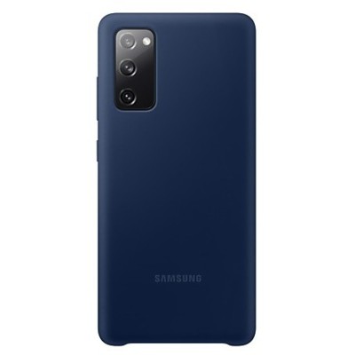 Samsung Galaxy S20 FE (Fan Edition) „Samsung“ Silicone Cover cieta silikona TPU zils apvalks | vacins.lv