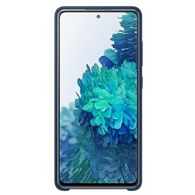 Samsung Galaxy S20 FE (Fan Edition) „Samsung“ Silicone Cover твердый силиконовый чехол синего цвета | Vacins.lv