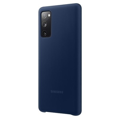 Samsung Galaxy S20 FE (Fan Edition) „Samsung“ Silicone Cover твердый силиконовый чехол синего цвета | Vacins.lv