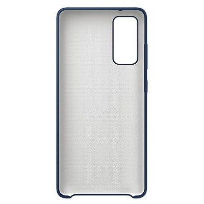 Samsung Galaxy S20 FE (Fan Edition) „Samsung“ Silicone Cover твердый силиконовый чехол синего цвета | Vacins.lv