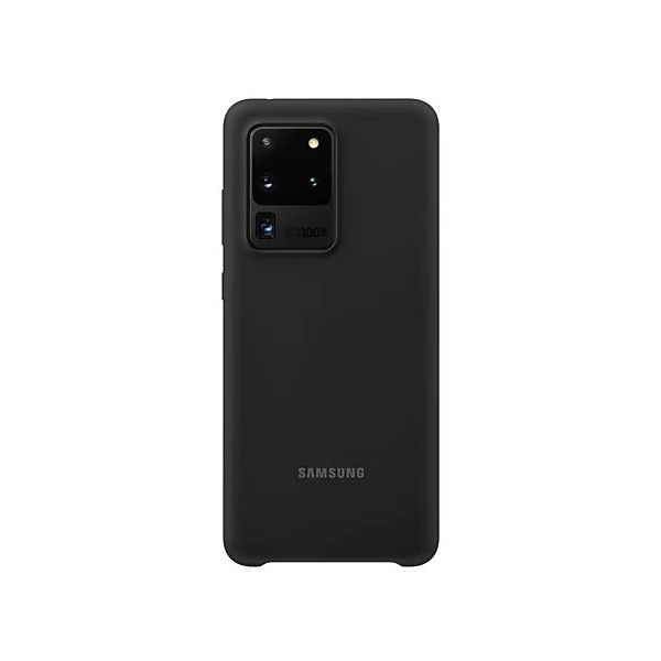 „Samsung“ Silicone Cover чехол - чёрный (Galaxy S20 Ultra)