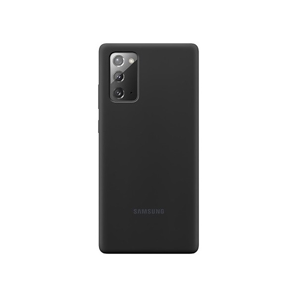 „Samsung“ Silicone Cover чехол - чёрный (Galaxy Note 20)