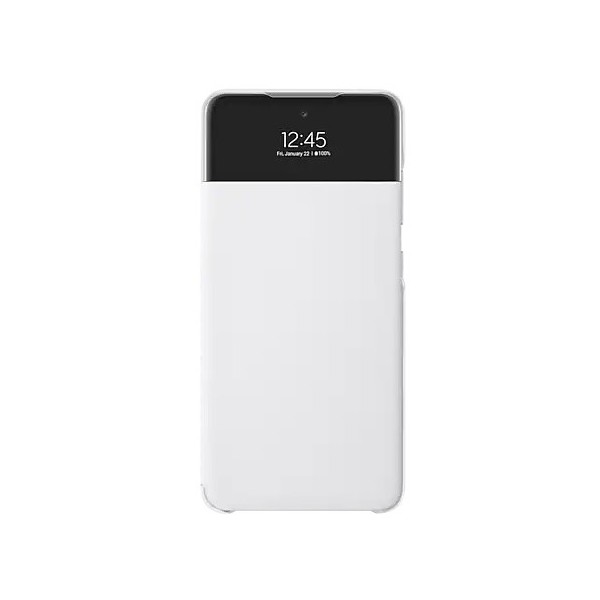 „Samsung“ S View Wallet Cover atvērams maciņš - balts (Galaxy A52 / A52s)