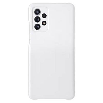 Samsung Galaxy A72 (A726B, A725F) оригинальный S View Wallet Cover EF-EA725PWEGEE открываемый белый кожаный чехол - книжка | Vac