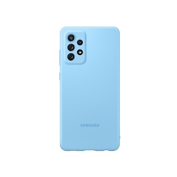 „Samsung“ Silicone Cover чехол - синий (Galaxy A72)