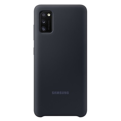 Samsung Galaxy A41 (A415F) „Samsung“ Silicone Cover cieta silikona TPU melns apvalks | vacins.lv