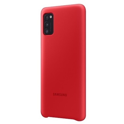 Samsung Galaxy A41 (A415F) „Samsung“ Silicone Cover твердый силиконовый чехол красного цвета | Vacins.lv