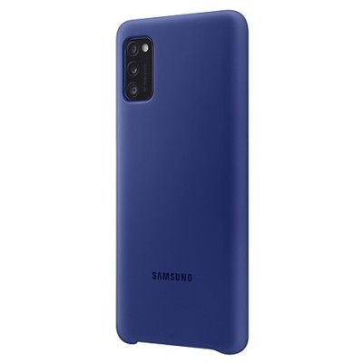 Samsung Galaxy A41 (A415F) „Samsung“ Silicone Cover твердый силиконовый чехол синего цвета | Vacins.lv