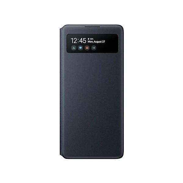 „Samsung“ S View Wallet Cover чехол-книжка - чёрный (Galaxy S10 Lite)