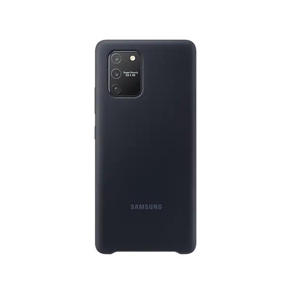 „Samsung“ Silicone Cover apvalks - melns (Galaxy S10 Lite)