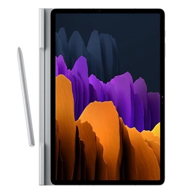 Оригинальный серый кожаный чехол-книжка для Samsung Galaxy Tab S7 FE 12.4", S7+ 12.4" (T976) Book Cover EF-BT970 | Vacins.lv
