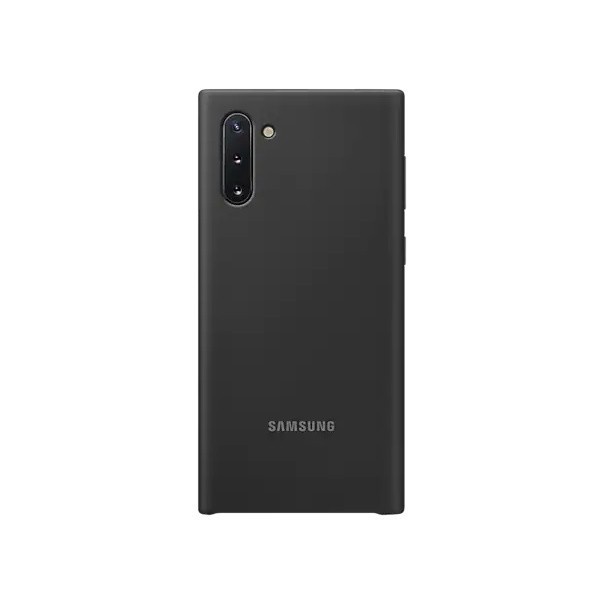„Samsung“ Silicone Cover чехол - чёрный (Galaxy Note 10)