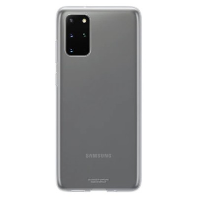 Samsung Galaxy S20+ (G985, G986) „Samsung“ Silicone Cover твердый силиконовый чехол прозрачный | Vacins.lv