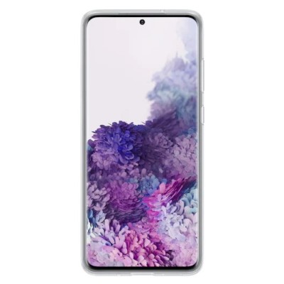 Samsung Galaxy S20+ (G985, G986) „Samsung“ Silicone Cover твердый силиконовый чехол прозрачный | Vacins.lv