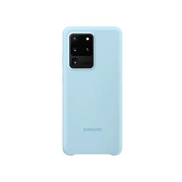 „Samsung“ Silicone Cover чехол - светло-синий (Galaxy S20 Ultra)