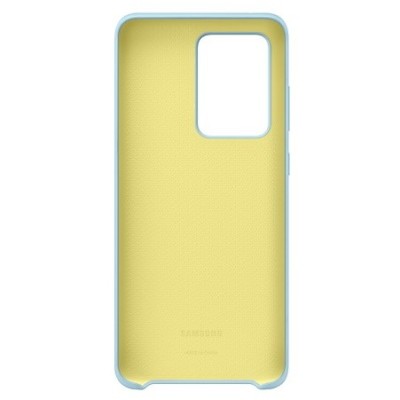 Samsung Galaxy S20 Ultra (G988) „Samsung“ Silicone Cover твердый силиконовый чехол светло-синего цвета | Vacins.lv